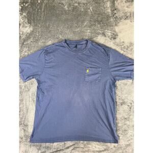 men's Johnny O 2XL t-shirt blue good condition pocket front
